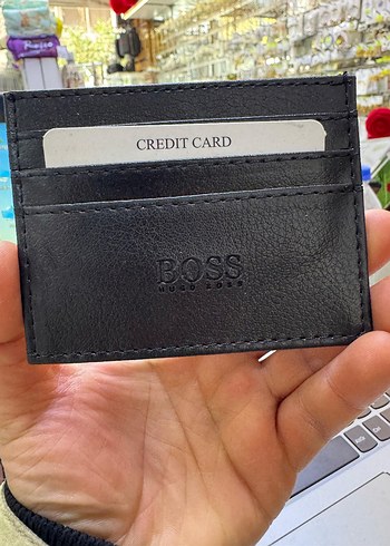 BOSS Siyah Parlak Erkek Cüzdan - Görsel 8