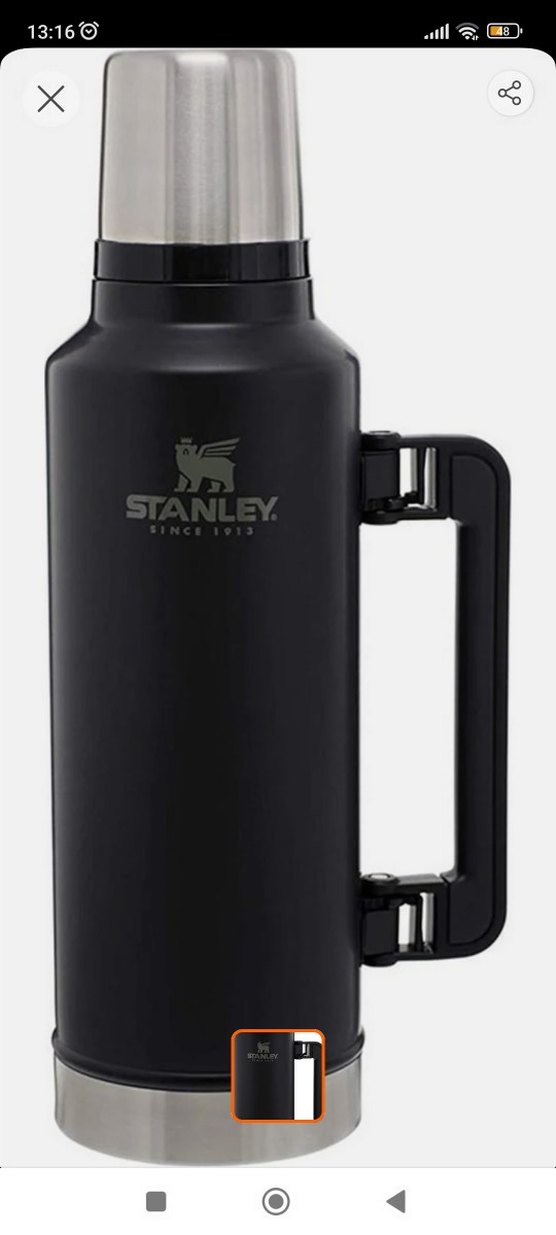 Stanley Siyah Termos Matara 1.9 lt - Görsel 2