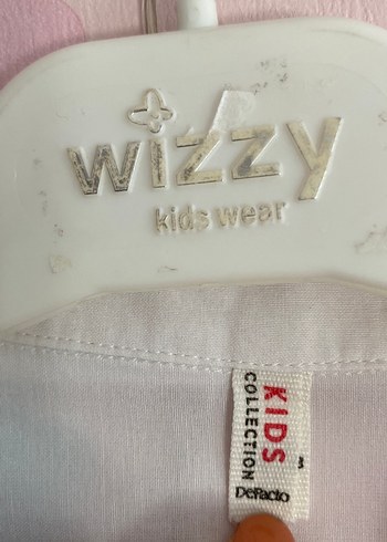 Çocuk Beyaz Pamuklu Düğmeli Gömlek - Görsel 3