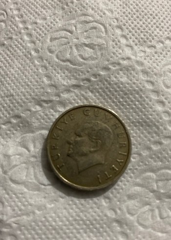 10 Bin Lira Eski Türk Parası Rozeti - Görsel 2