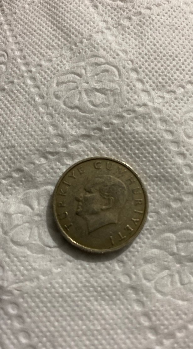 10 Bin Lira Eski Türk Parası Rozeti - Görsel 2