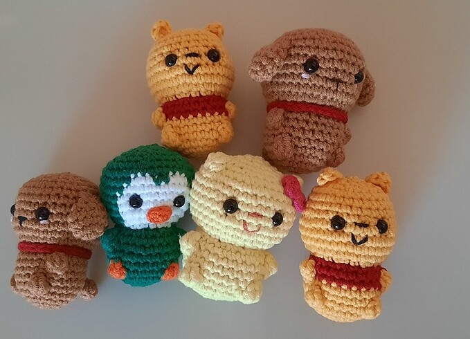 Amigurumi anahtatlık
