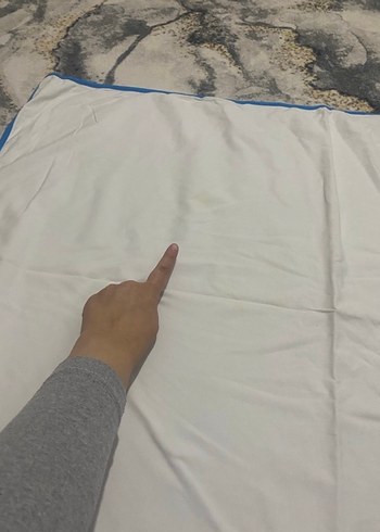 Beyaz Bebek Battaniye - Görsel 2