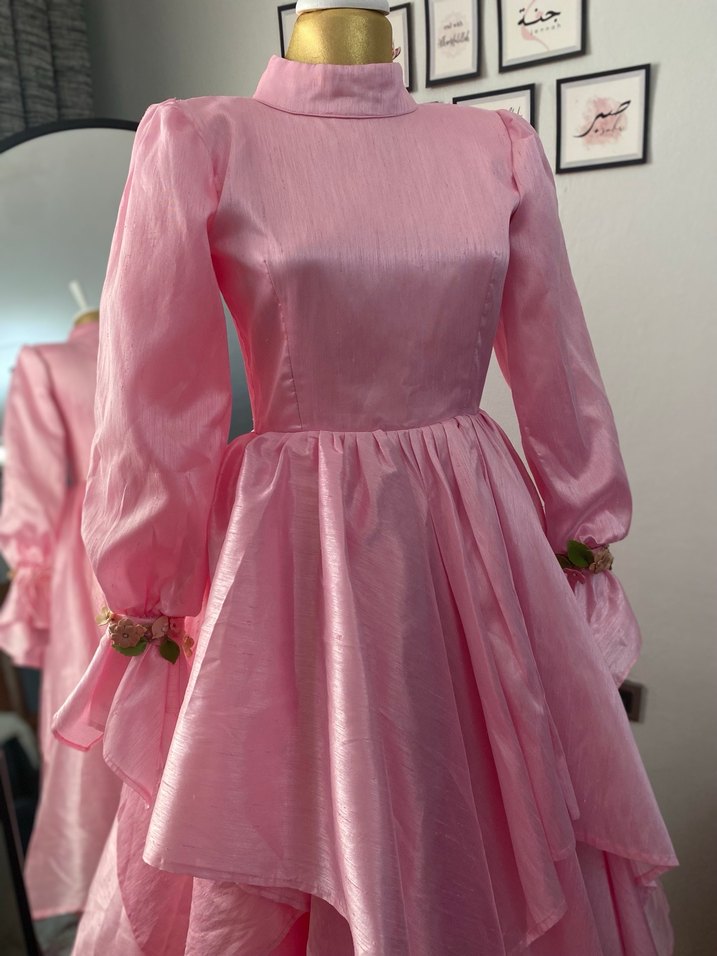 Tesettür Bride Abiye Elbise - Görsel 3