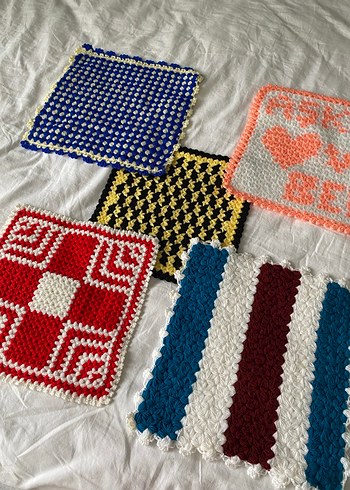 El Örgüsü Banyo Lifi Banyo Süngeri - Görsel 7