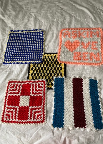 El Örgüsü Banyo Lifi Banyo Süngeri - Görsel 5