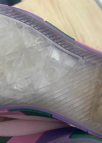 Kız Çocuk Pembe Cırt Cırtlı Spor Ayakkabı - Görsel 6