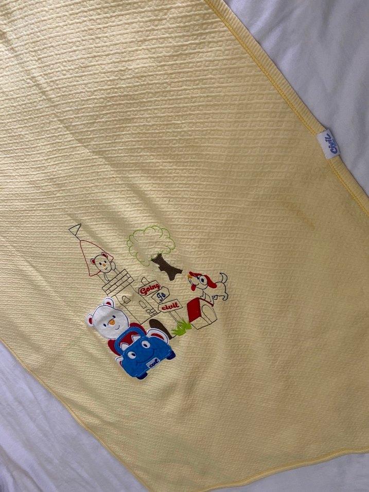Sarı Çocuk Battaniyesi - Görsel 5
