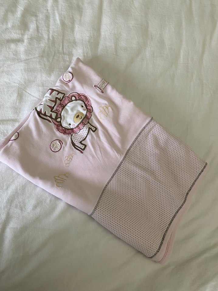 Pembe Bebek Penye Battaniye - Görsel 2