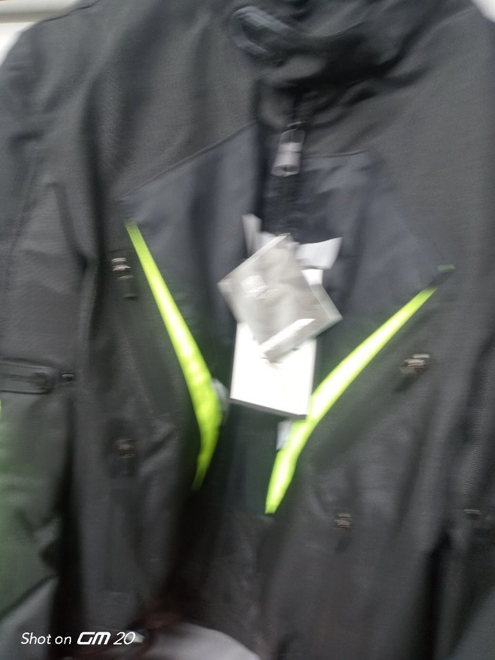 Forte GT Siyah Fermuarlı Erkek Biker Ceket - Görsel 2