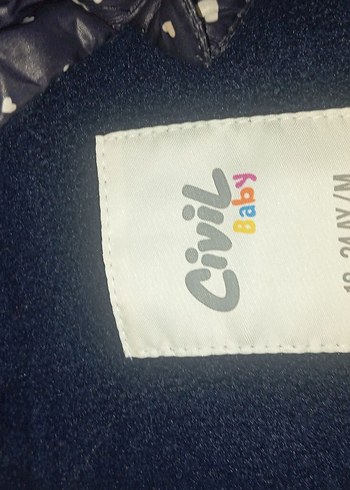 Kız Çocuk Kapüşonlu Fermuarlı Mont - Görsel 2