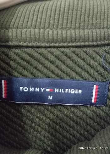 Erkek Haki Fermuarlı Uzun Kollu Sweatshirt - Görsel 2