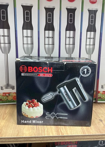 BOSCH BS-2025 El Mikseri Beyaz - Görsel 3