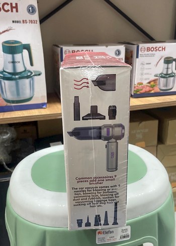 BOSCH Araç İçi Süpürge 6000mAh 100W - Görsel 4