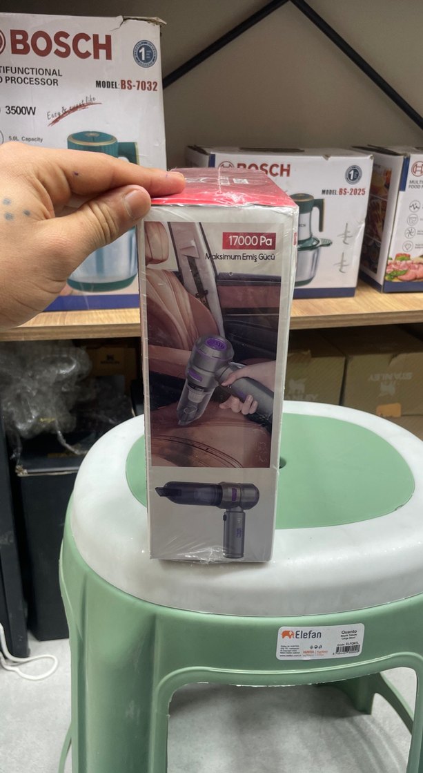 BOSCH Araç İçi Süpürge 6000mAh 100W - Görsel 2