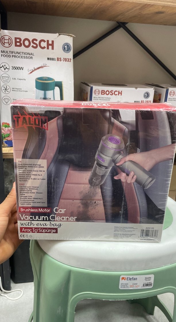 BOSCH Araç İçi Süpürge 6000mAh 100W - Görsel 3