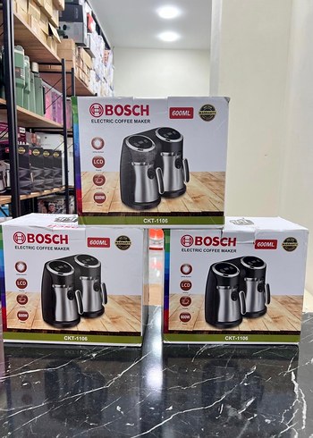 Turuncu Detaylı Gri Kahve Makinesi - Görsel 3