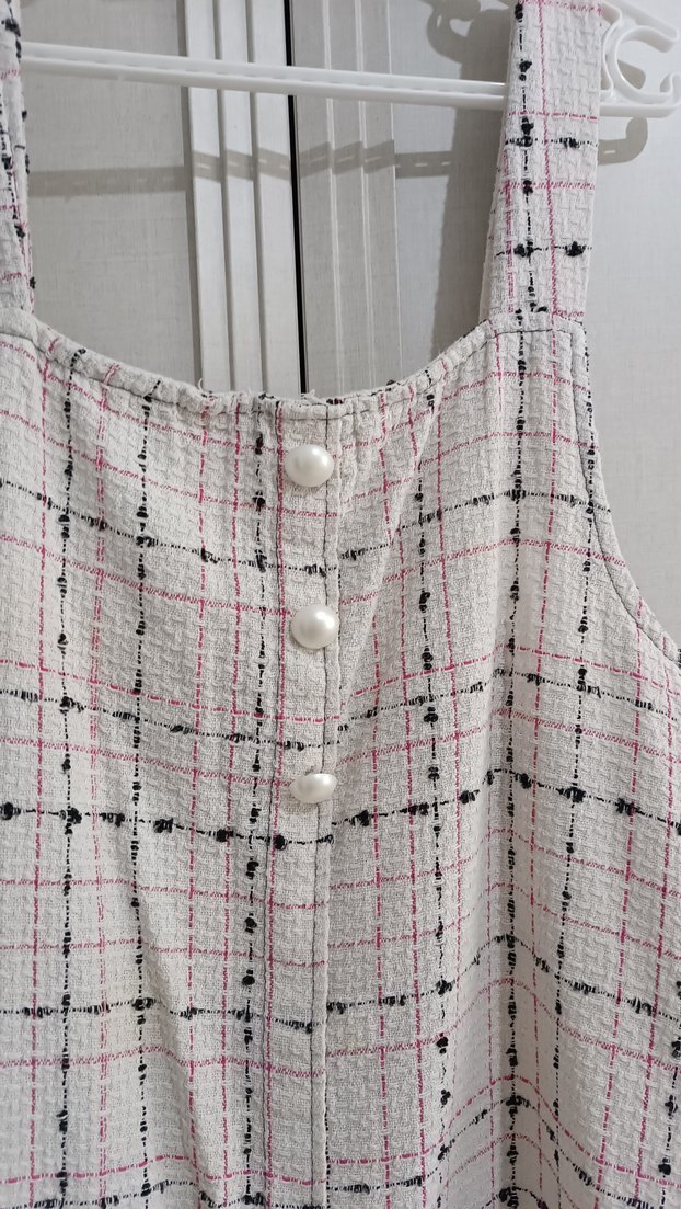 Düğmeli Askılı Tam boy Jile - Görsel 5