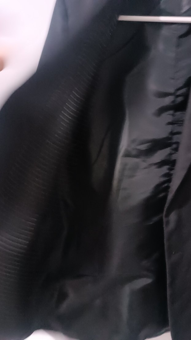 Erkek Siyah Düğmeli Ofis Takım Elbise Ceketi - Görsel 4