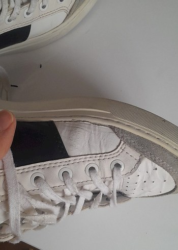 Lacoste Beyaz unisex Spor Ayakkabı yeniye yakin - Görsel 4