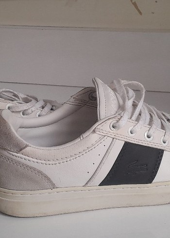 Lacoste Beyaz unisex Spor Ayakkabı yeniye yakin - Görsel 2
