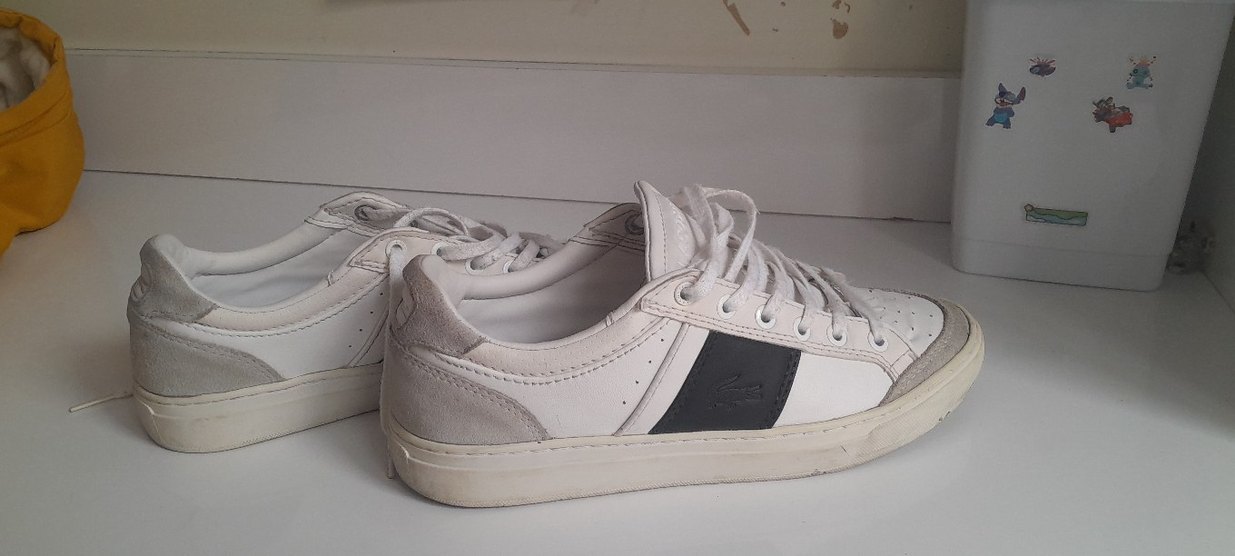 Lacoste Beyaz unisex Spor Ayakkabı yeniye yakin - Görsel 2