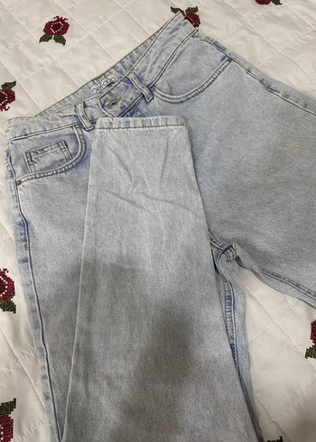 Defacto Acik Mavi Rahat Kesim Denim Jean