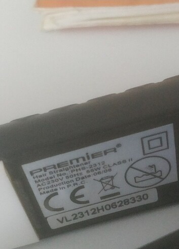 Beden Premier saç düzleştirici