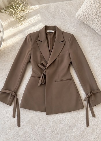 Zara Sikligin Ve Rahatligin Bulustugu Kahverengi Blazer