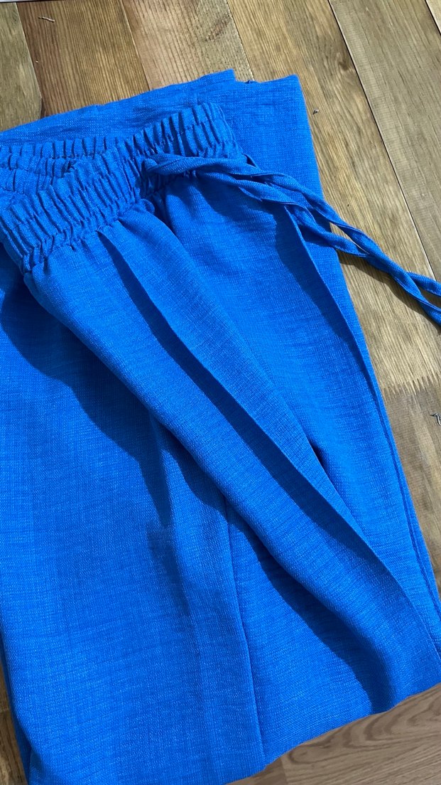 Mavi kimono takım - Görsel 5