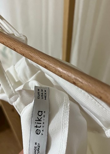 Beyaz V Yakalı İnce Askılı ( Nikah ,Nişan) elbisesi - Görsel 7