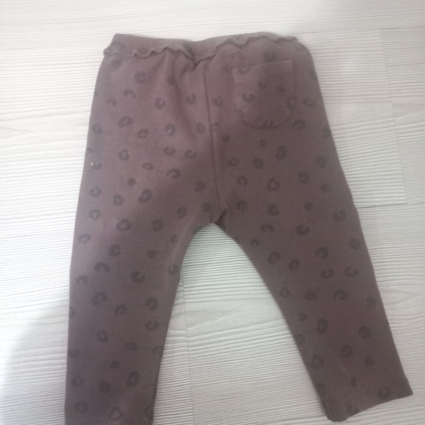 Kız Çocuk Kahverengi Desenli Sweatshirt - Görsel 5