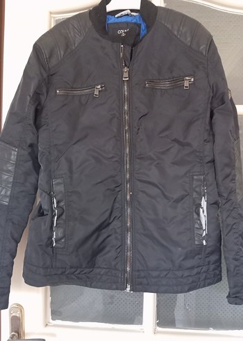 Düğmeli Gri Kadın Ceket Midi Boy - Görsel 8