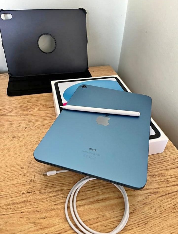 Mavi Apple iPad Tablet 128 GB HATASIZ - Görsel 3