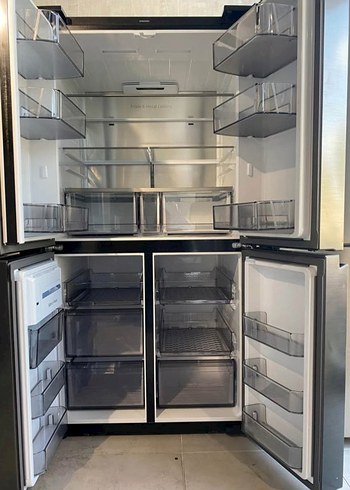 Gri Çok Kapılı Buzdolabı - Görsel 2