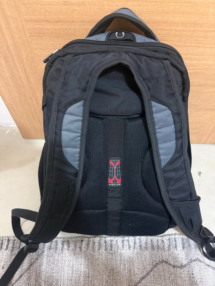 Wenger Marka Gri Fermuarlı Erkek Sırt Çantası - Görsel 4