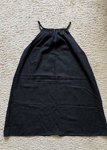 Siyah Mini Salaş Elbise - Görsel 4