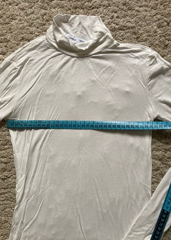 Beyaz Yarı Balıkçı Yaka Üst - Görsel 4