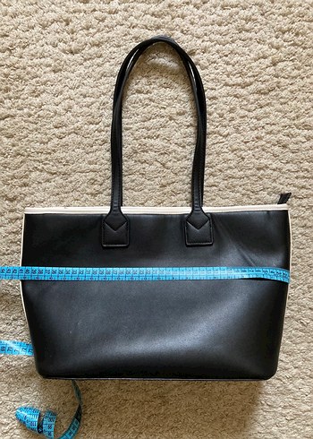 Siyah Deri Çanta - Görsel 4