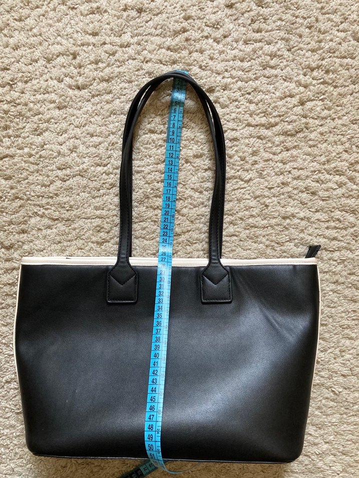 Siyah Deri Çanta - Görsel 5