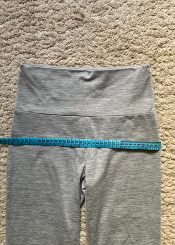 Gri İspanyol Paça Tayt - Görsel 4