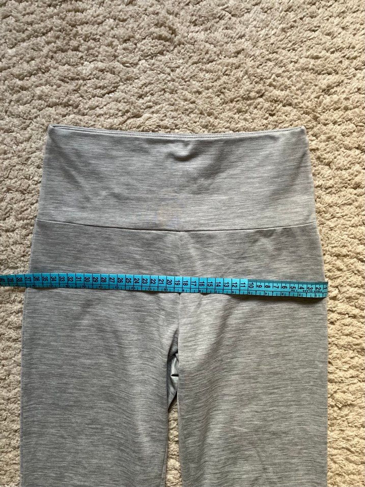 Gri İspanyol Paça Tayt - Görsel 4