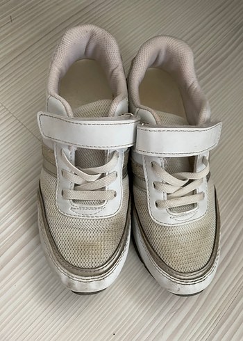 Kız Çocuk Beyaz Spor Ayakkabı - Görsel 2