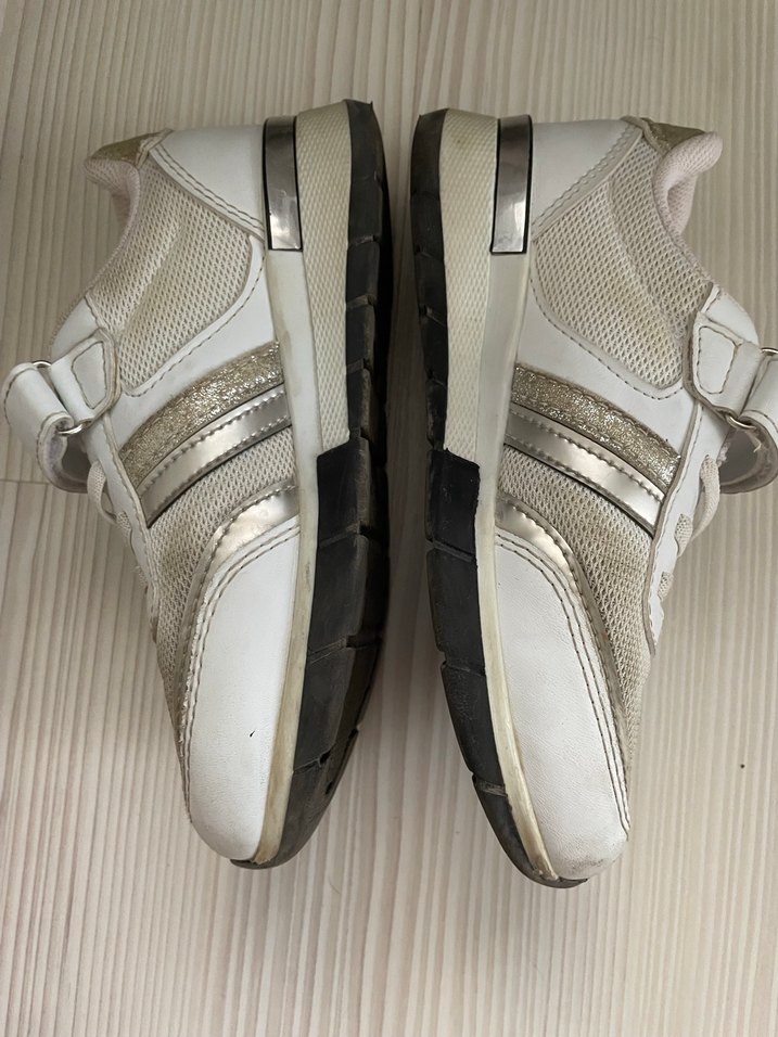 Kız Çocuk Beyaz Spor Ayakkabı - Görsel 3