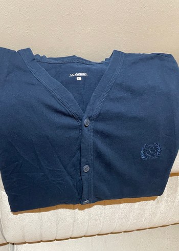 Düğmeli Lacivert Erkek Pijama Üstü - Görsel 2