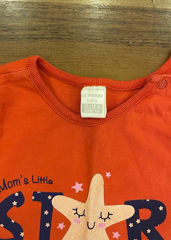 Kız Çocuk Pembe Kısa Kollu Baskılı Tişört - Görsel 2