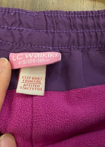 Kız Çocuk Mor Fermuarlı Eşofman Takımı - Görsel 5