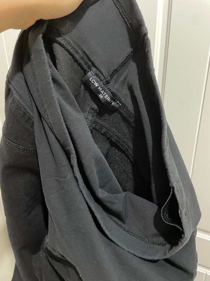 Siyah Hamile Pantolonu - Görsel 4