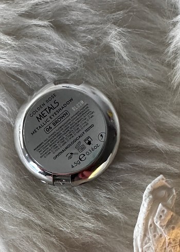 Golden Rose metalik Kahve göz farı - Görsel 3