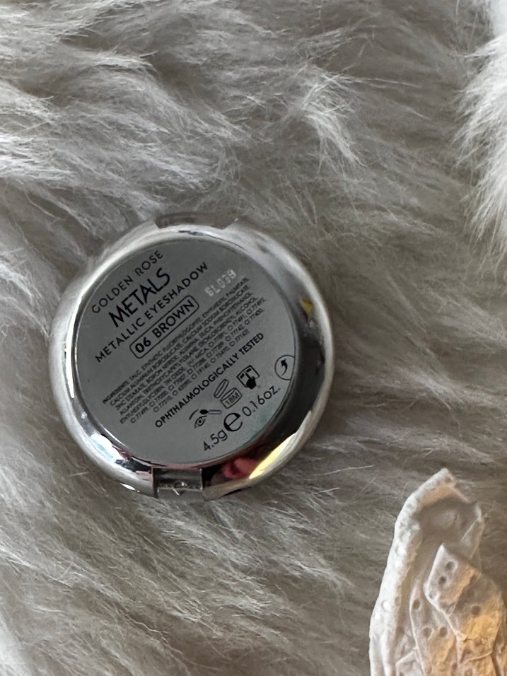 Golden Rose metalik Kahve göz farı - Görsel 3